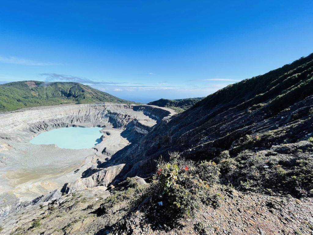 Cratère du Volcan Poas au Costa Rica